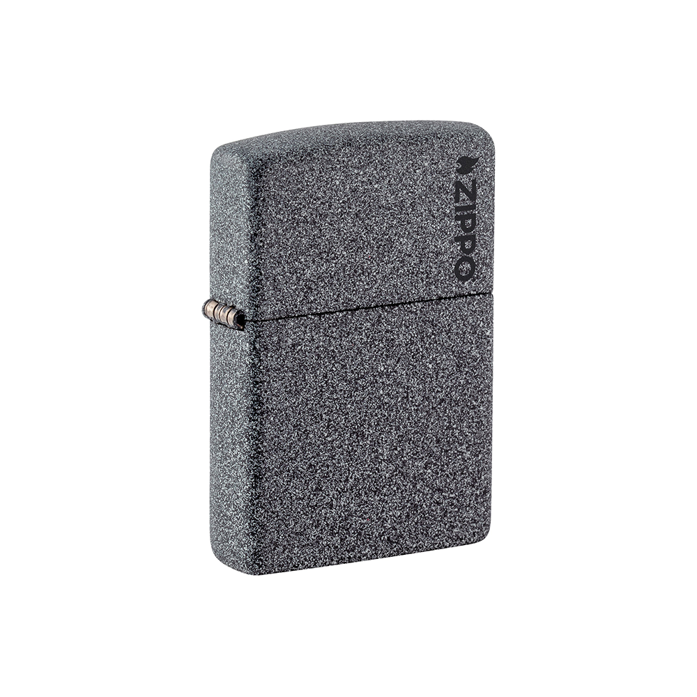 Zippo 211ZL Classic Iron Stone Zippo Logo